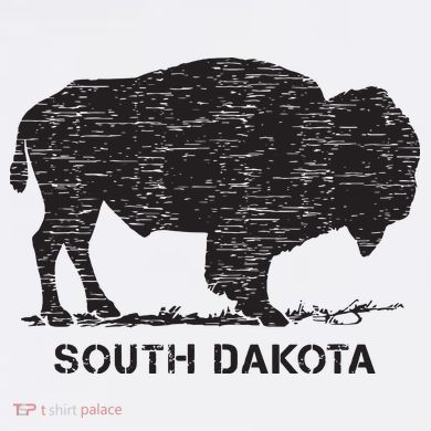 South Dakota And American Buffalo Bison Tank Top