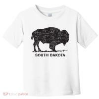 South Dakota And American Buffalo Bison Toddler T-Shirt thumb 0