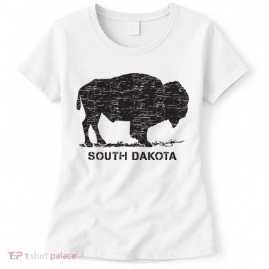 South Dakota And American Buffalo Bison Women's T-Shirt