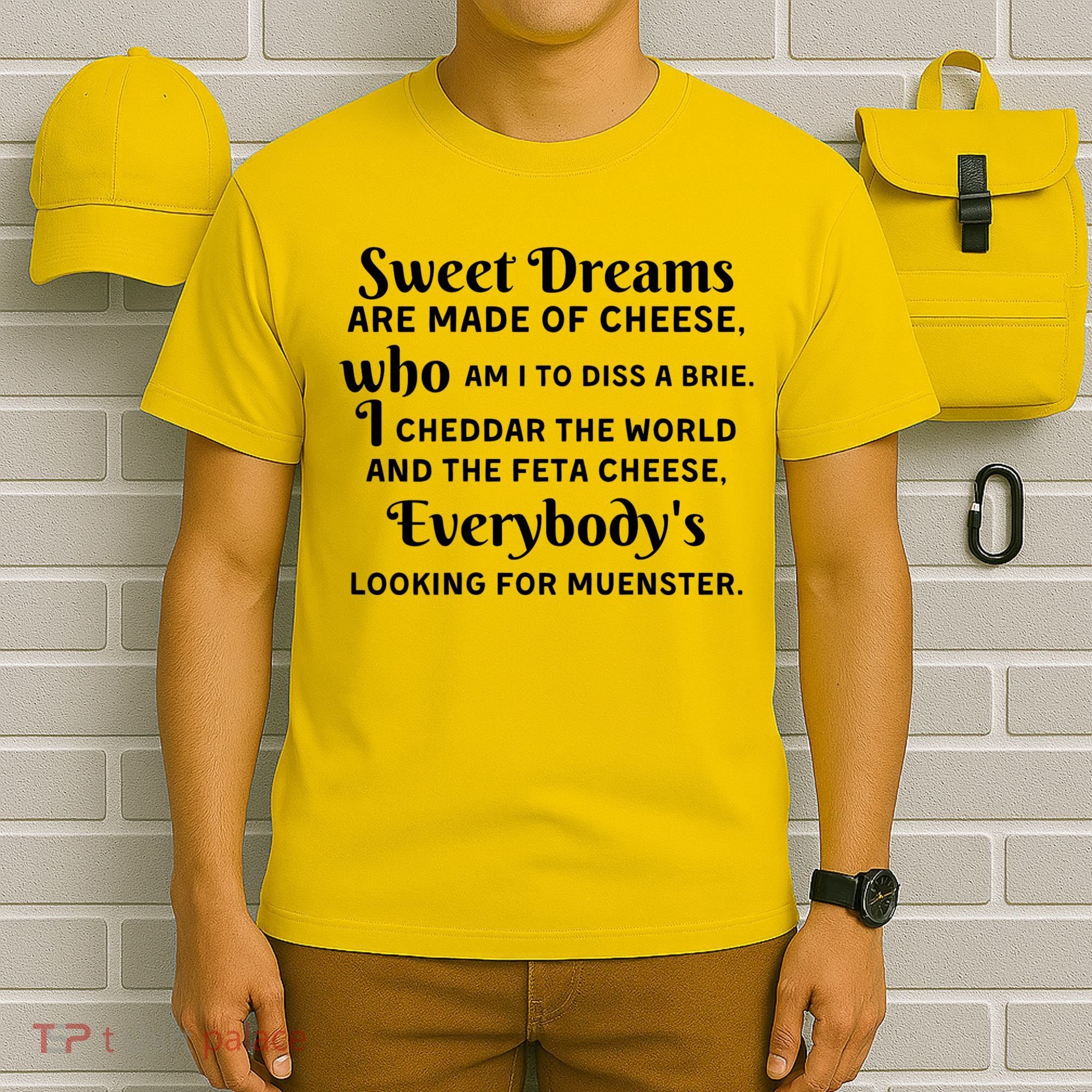 Sweet Dreams Are Made Of Cheese Who Am I To Diss A Brie T-Shirt