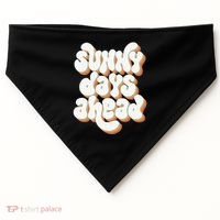Sunny Days Ahead Retro Summer USA-Made Doggie Bandana thumb 0