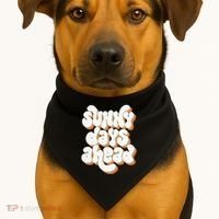 Sunny Days Ahead Retro Summer USA-Made Doggie Bandana thumb 1