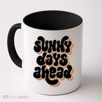 Sunny Days Ahead Retro Summer Coffee Mug thumb 0