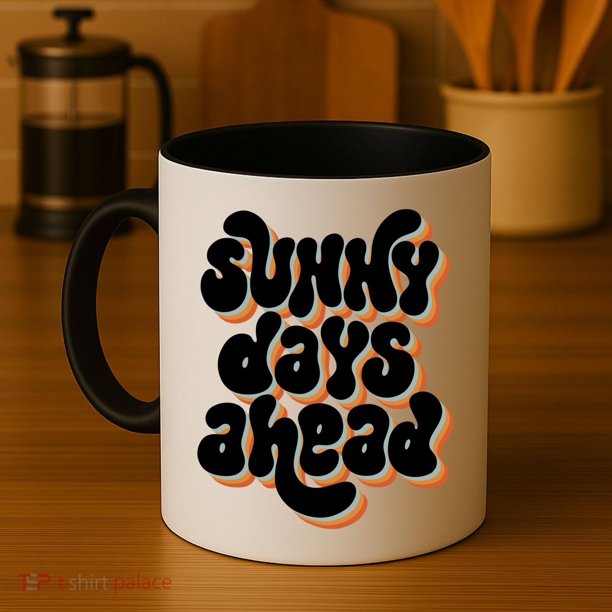 Sunny Days Ahead Retro Summer Coffee Mug