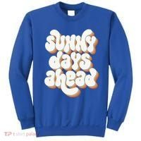 Sunny Days Ahead Retro Summer Sweatshirt thumb 0