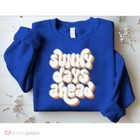 Sunny Days Ahead Retro Summer Sweatshirt thumb 2