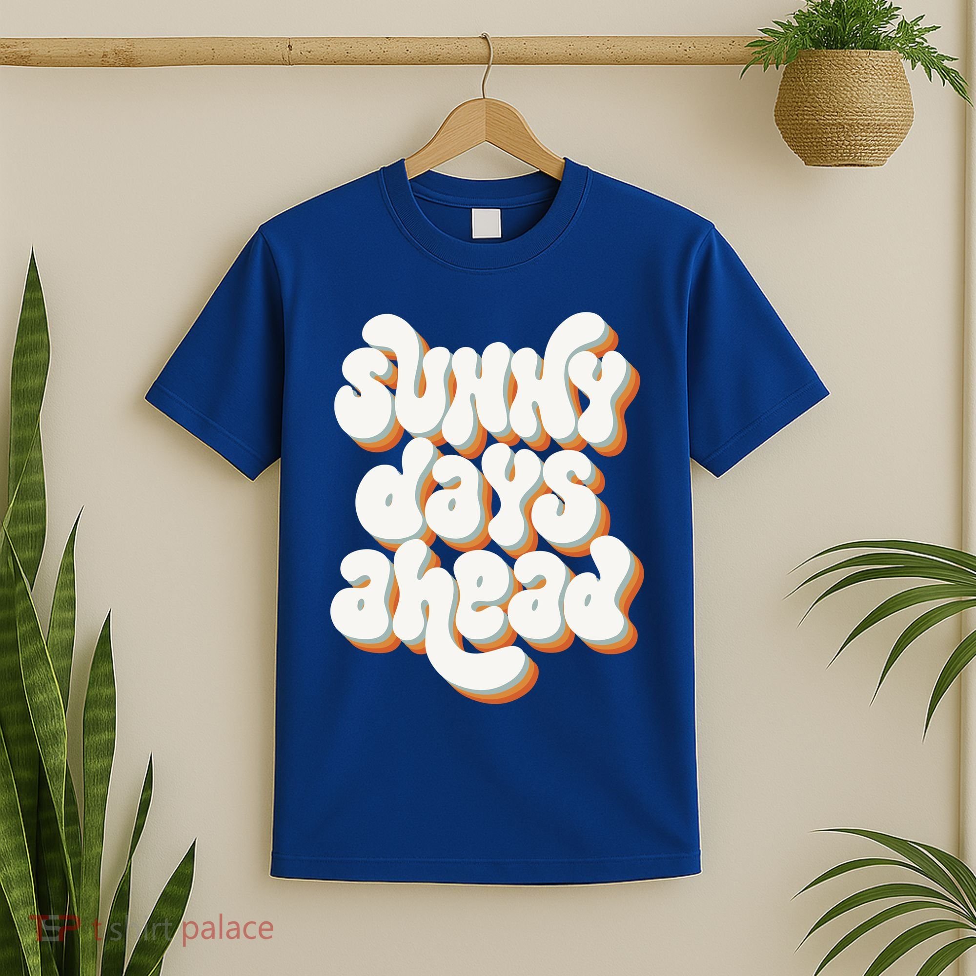 Sunny Days Ahead Retro Summer T-Shirt
