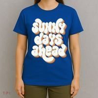 Sunny Days Ahead Retro Summer T-Shirt thumb 4