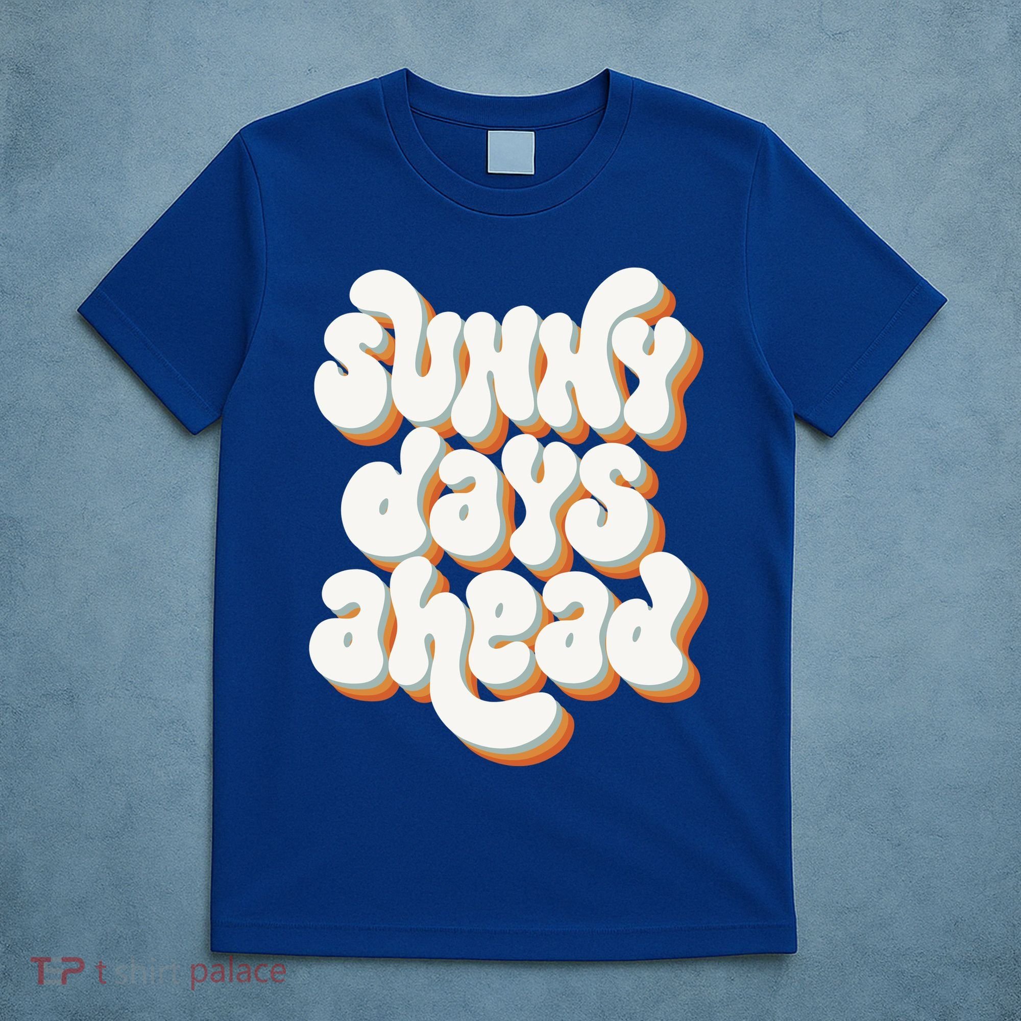 Sunny Days Ahead Retro Summer T-Shirt