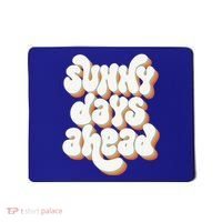 Sunny Days Ahead Retro Summer Mousepad thumb 0