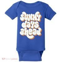 Sunny Days Ahead Retro Summer Baby Bodysuit thumb 0