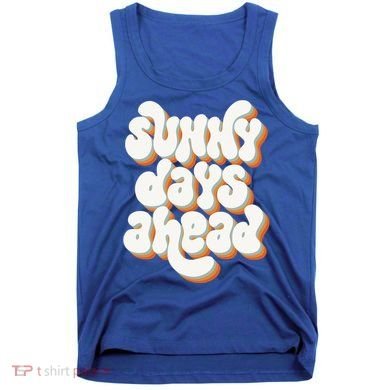 Sunny Days Ahead Retro Summer Tank Top