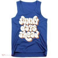 Sunny Days Ahead Retro Summer Tank Top thumb 0