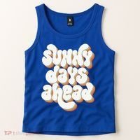 Sunny Days Ahead Retro Summer Tank Top thumb 2