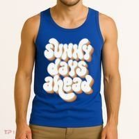 Sunny Days Ahead Retro Summer Tank Top thumb 3
