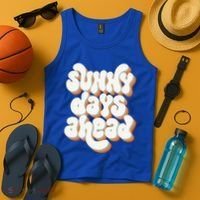 Sunny Days Ahead Retro Summer Tank Top thumb 4