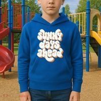 Sunny Days Ahead Retro Summer Kids Hoodie thumb 2