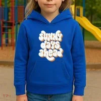 Sunny Days Ahead Retro Summer Kids Hoodie thumb 3