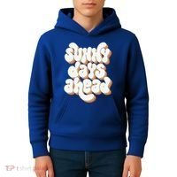 Sunny Days Ahead Retro Summer Kids Hoodie thumb 4