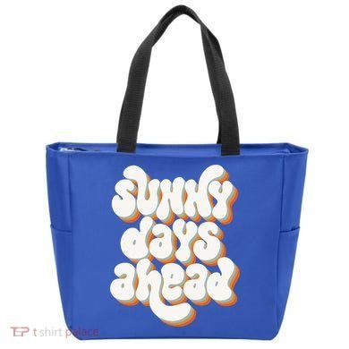 Sunny Days Ahead Retro Summer Tote Bag