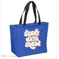 Sunny Days Ahead Retro Summer Tote Bag thumb 2
