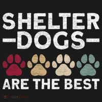 Shelter Dogs Are Best Animal Rights Animal Shelter Hoodie thumb 2