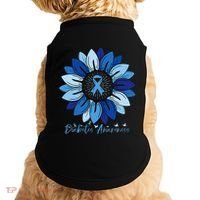 Sunflower Diabetes Awareness Month Doggie Tank thumb 0