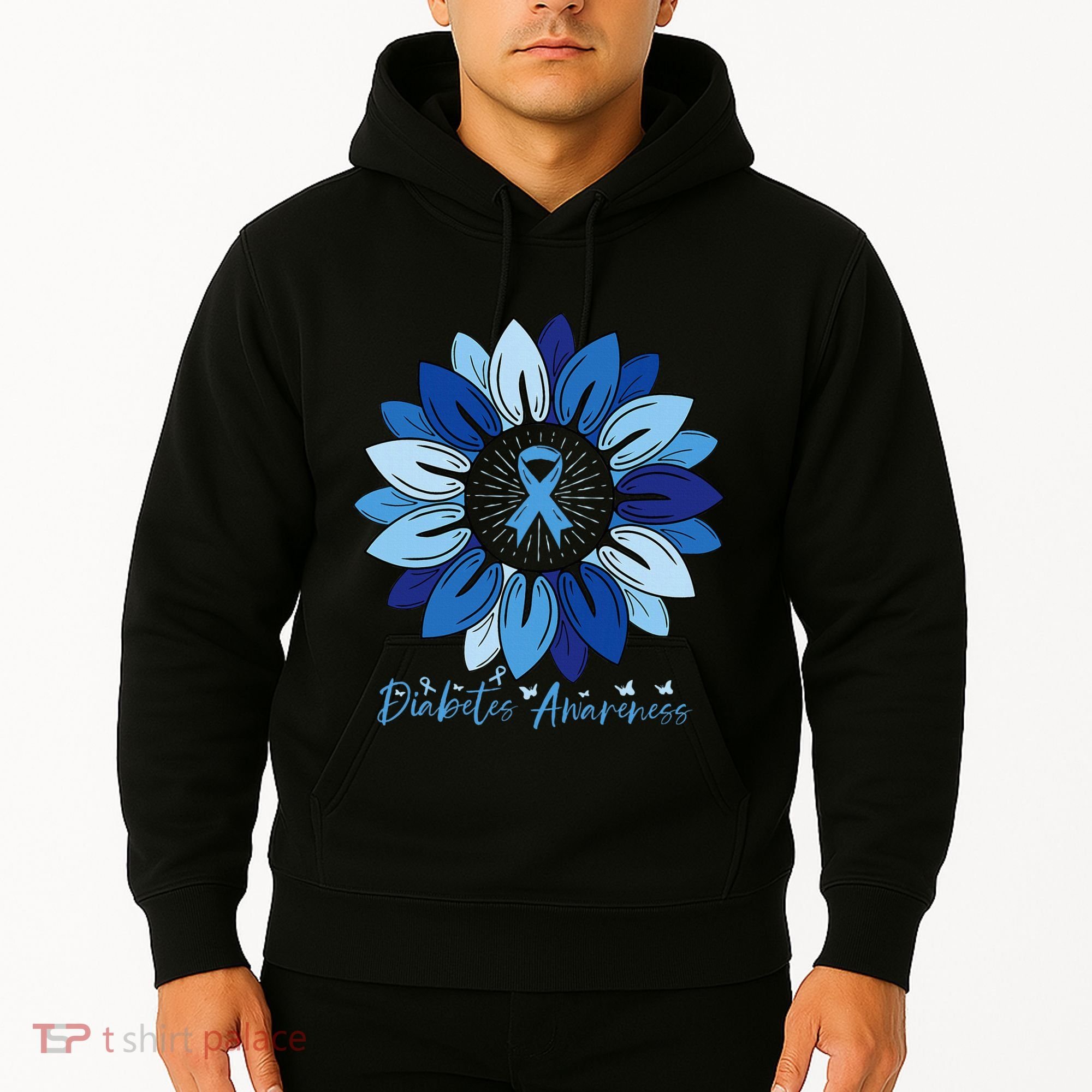 Sunflower Diabetes Awareness Month Hoodie