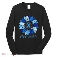 Sunflower Diabetes Awareness Month Long Sleeve Shirt thumb 0