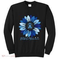Sunflower Diabetes Awareness Month Sweatshirt thumb 0