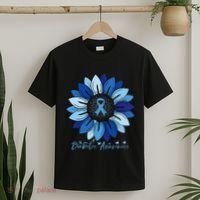Sunflower Diabetes Awareness Month T-Shirt thumb 2