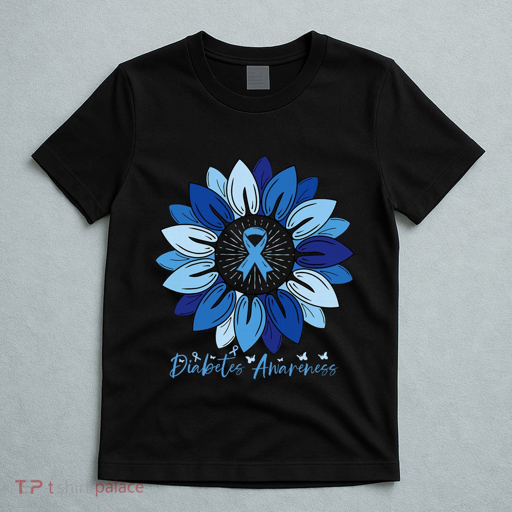 Sunflower Diabetes Awareness Month T-Shirt