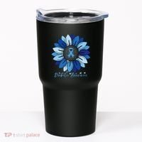 Sunflower Diabetes Awareness Month Tumbler thumb 0