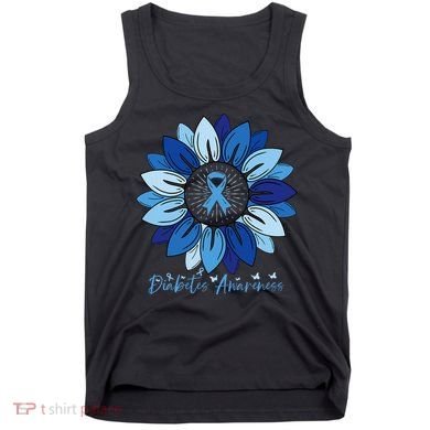 Sunflower Diabetes Awareness Month Tank Top