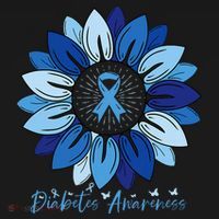Sunflower Diabetes Awareness Month Tank Top thumb 6