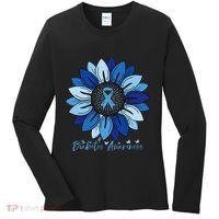 Sunflower Diabetes Awareness Month Women's Long Sleeve Shirt thumb 0