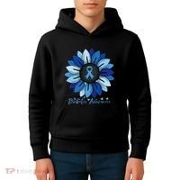 Sunflower Diabetes Awareness Month Kids Hoodie thumb 4