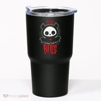 Skelanimals Diego Bat This Bites Red Halloween Spooky Logo Tumbler thumb 0