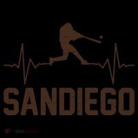 San Diego Baseball Player Heartbeat Coffee Mug thumb 5