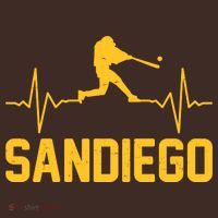 San Diego Baseball Player Heartbeat Beanie thumb 2