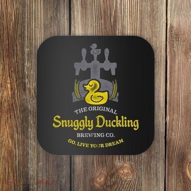 Snuggly Duckling Brewing Company Coaster