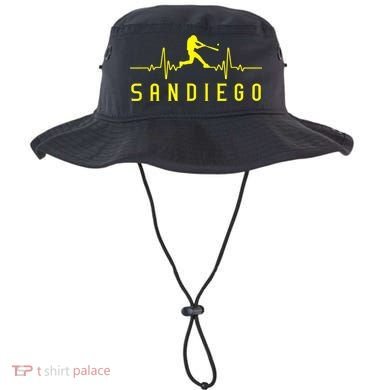 San Diego Baseball Heartbeat SD Game Day Padre Bucket Hat