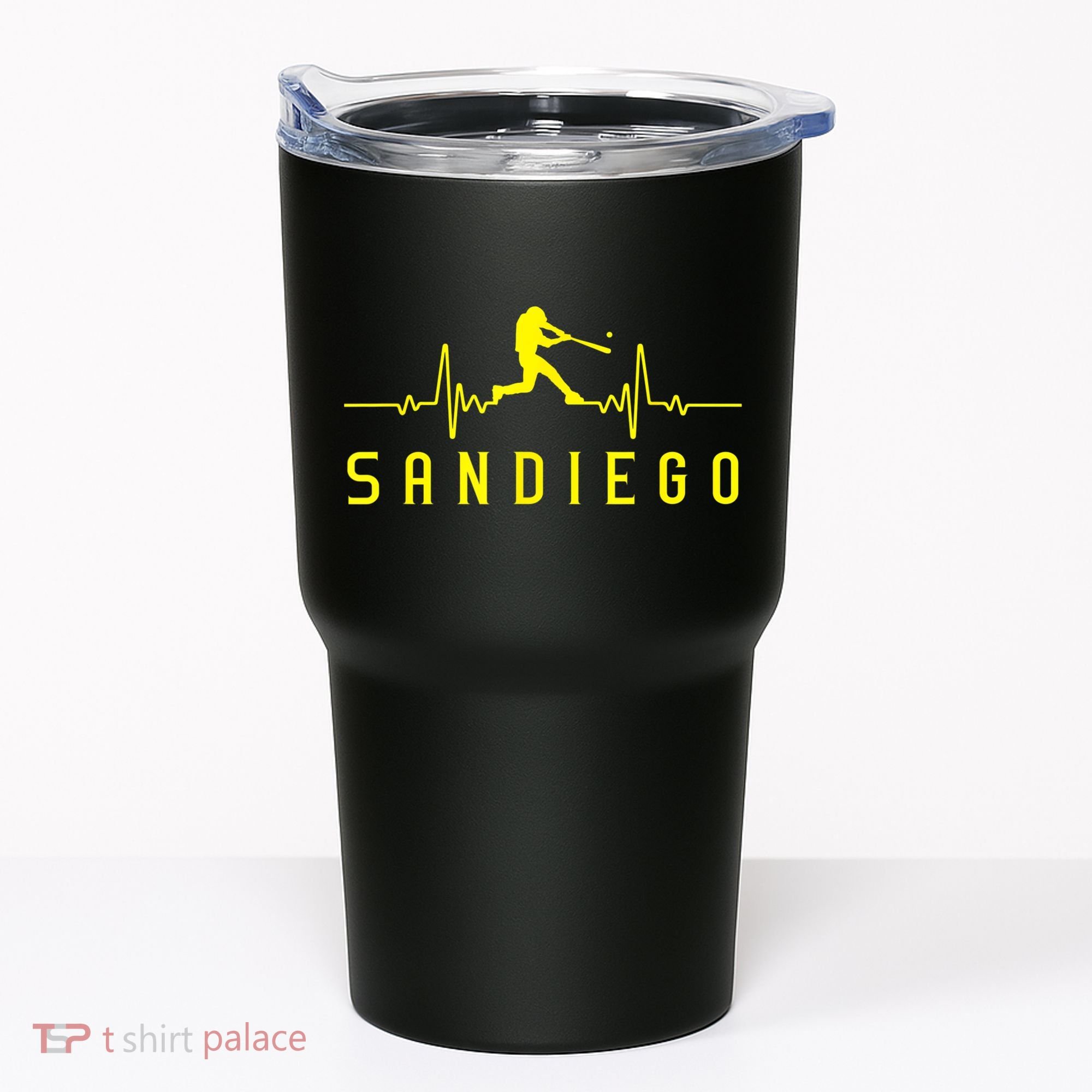 San Diego Baseball Heartbeat SD Game Day Padre Tumbler