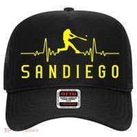 San Diego Baseball Heartbeat SD Game Day Padre Hat thumb 0