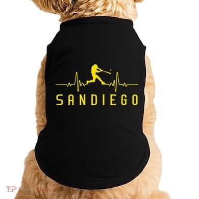 San Diego Baseball Heartbeat SD Doggie Tank