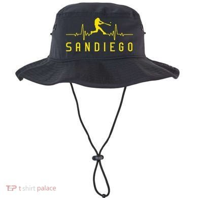 San Diego Baseball Heartbeat SD Bucket Hat