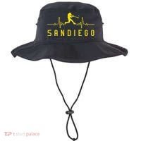 San Diego Baseball Heartbeat SD Bucket Hat thumb 0