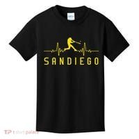 San Diego Baseball Heartbeat SD Kids T-Shirt thumb 0