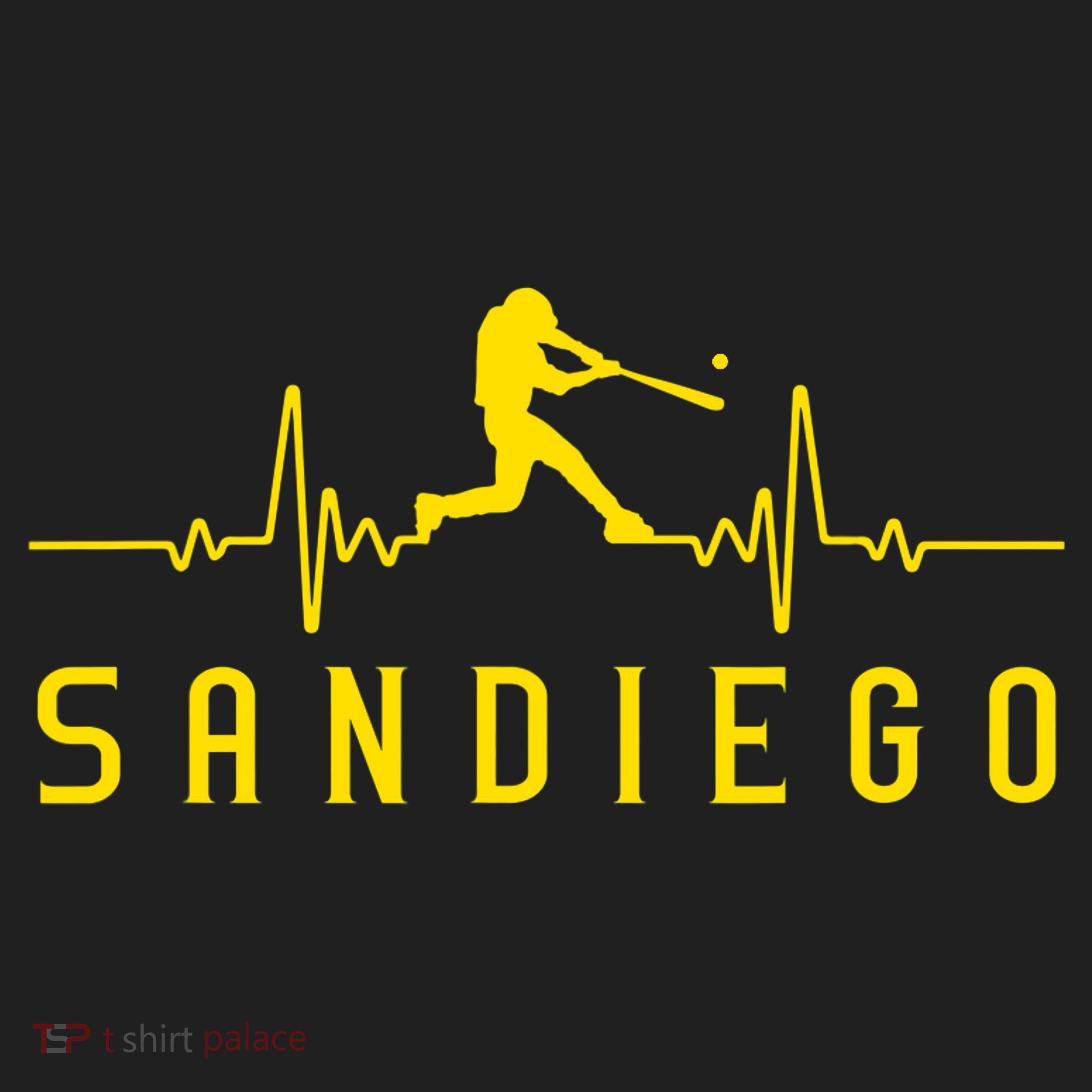 San Diego Baseball Heartbeat SD Beanie