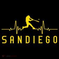 San Diego Baseball Heartbeat SD Coaster thumb 2